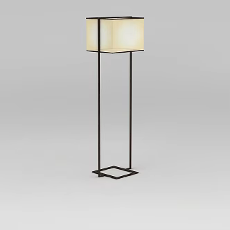 Chinese floor lamp 3d model