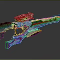 Modern Weapon Concept Weapon Concept Gun 3d model