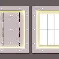 Ceiling Design With Integrated Lighting And Panel Details