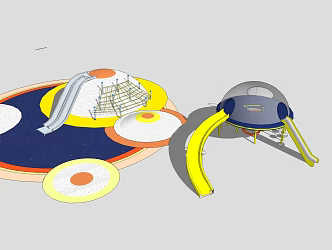 Children's equipment toys 3d model