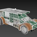 Green Race Truck With Number 12 And Sporty Design Features Large Wheels