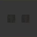 Two Different Scaffolding Structures With Yellow Black Warning Stripes And Multi Layer Design