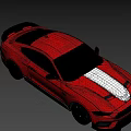 Mustang Car 3d model