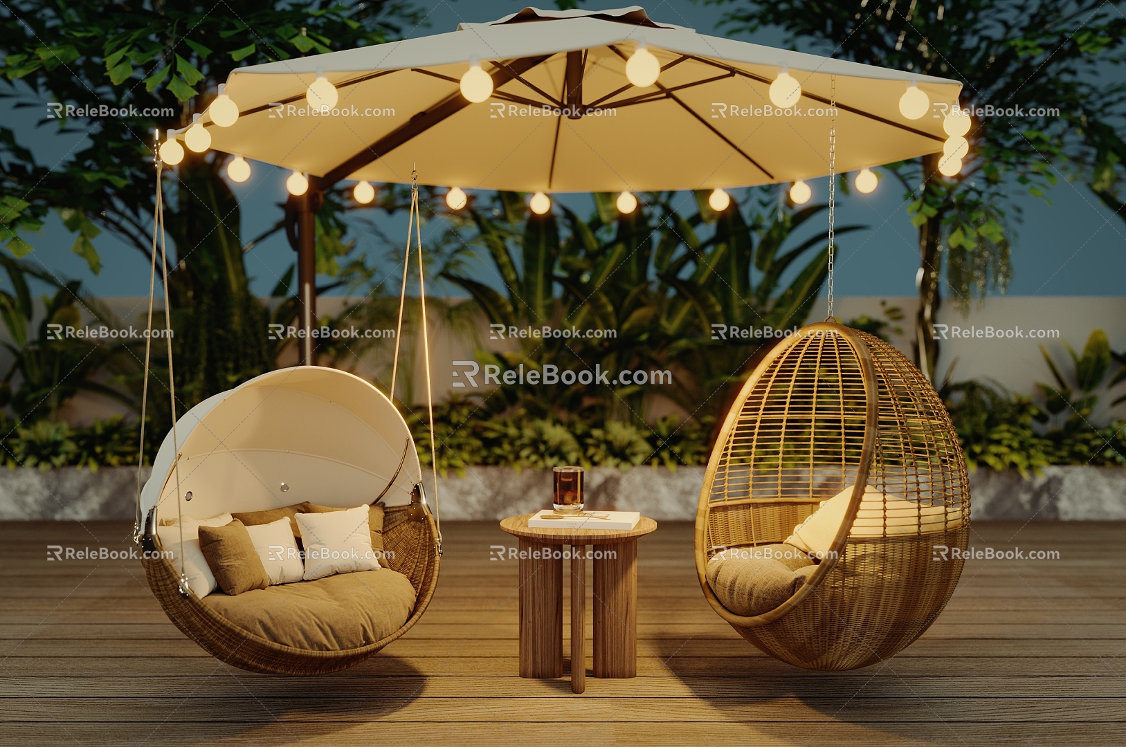 Modern Hanging Chair 3d model