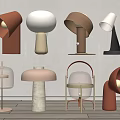 Modern Table Lamp Table Lamp Combination 3d model