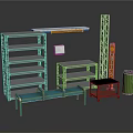Sturdy Metal Storage Shelving Units With Multi Tiered Racks For Efficient Organization And Storage