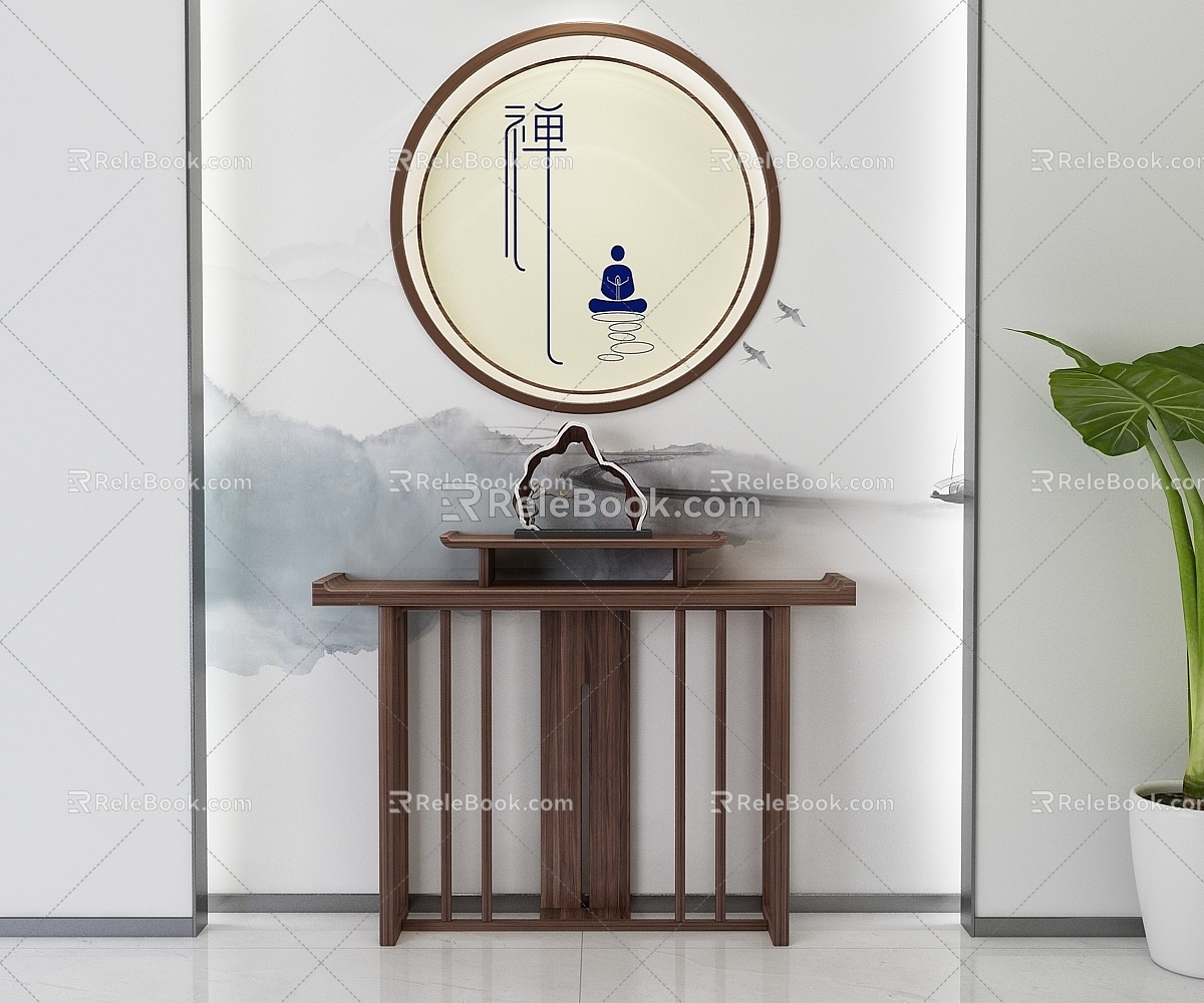 Entrance cabinet 3d model