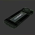 Black Vertech Daily Living Device With Yellow Circle Button And Brand Design