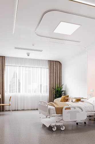 Single Ward ICU Single Ward Intensive Ward VIP Ward 3d model
