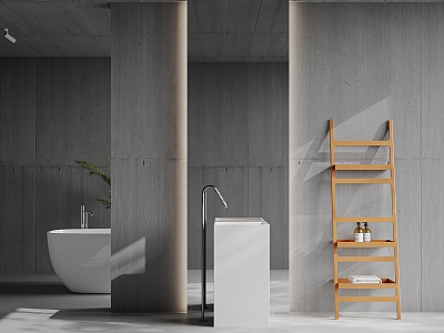 Modern toilet 3d model