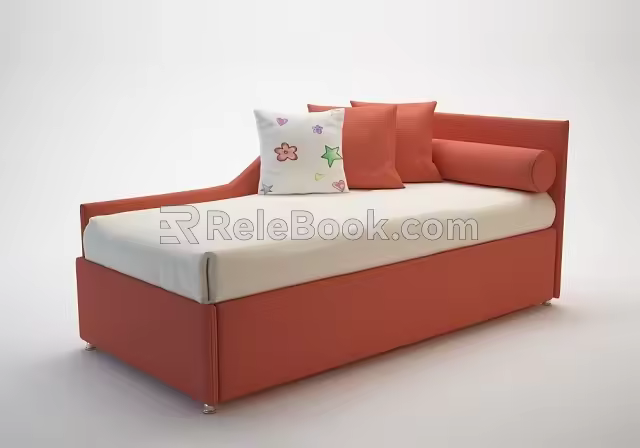 chaise longue 3d model