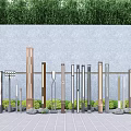Modern Landscape Lamp Lawn Lamp Road Flag Lamp Garden Lamp Floor Lamp Garden Street Lamp Floor Lamp Outdoor Lamp Post Simple Lamp 3d model