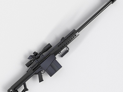 Barrett'sniper rifle model