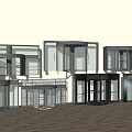 Various Types Of Modern Glass Doors And Windows With Architectural Designs