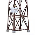 Industrial Electrical Power Transmission Equipment with Steel Lattice Towers and High Voltage Lines