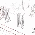 Reinforcing beams and columns 3d model