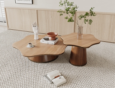 Modern coffee table 3d model