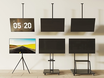 TV Wall-mounted TV 3d model