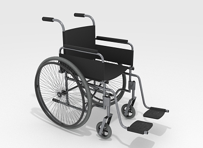 Modern Wheelchair 3d model