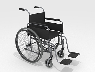 Modern Wheelchair 3d model