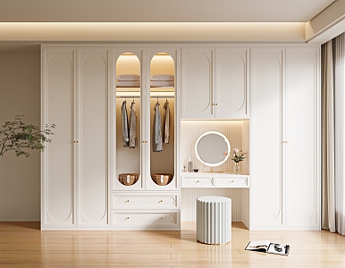 French wardrobe 3d model