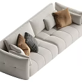 Modern Multiplayer Sofa 3d model