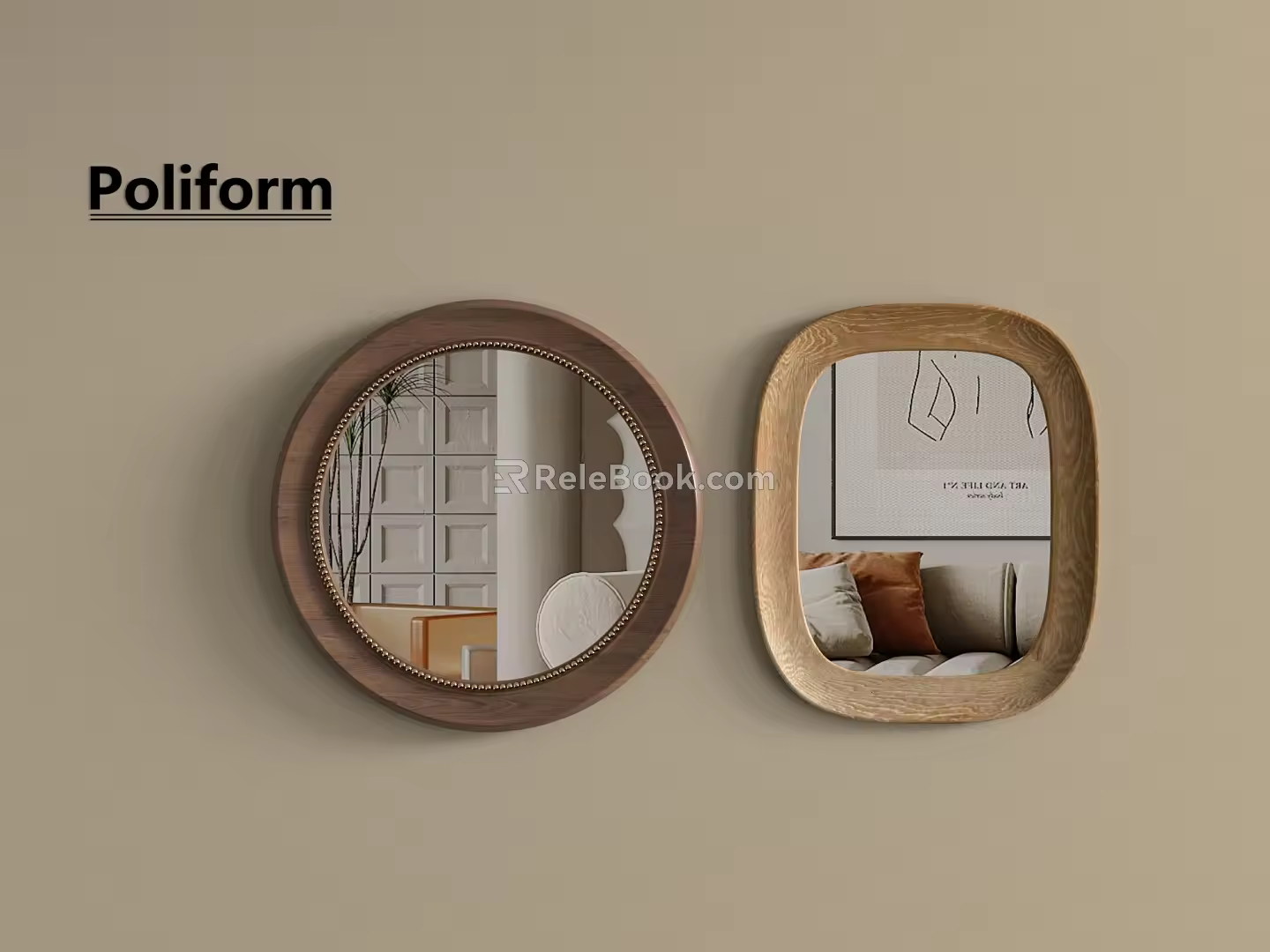 Modern Mirror 3d model