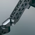 Sturdy Iron Art Monitor Bracket Supporting ASUS Computer Display Securely