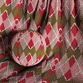 Colorful Woven Textiles Featuring Geometric Patterns And Vibrant Diamond Stripe Designs