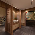 Toilet Sauna 3d model