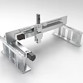 Industrial Automation Equipment with Aluminum Frame Linear Guide and Electric Motor