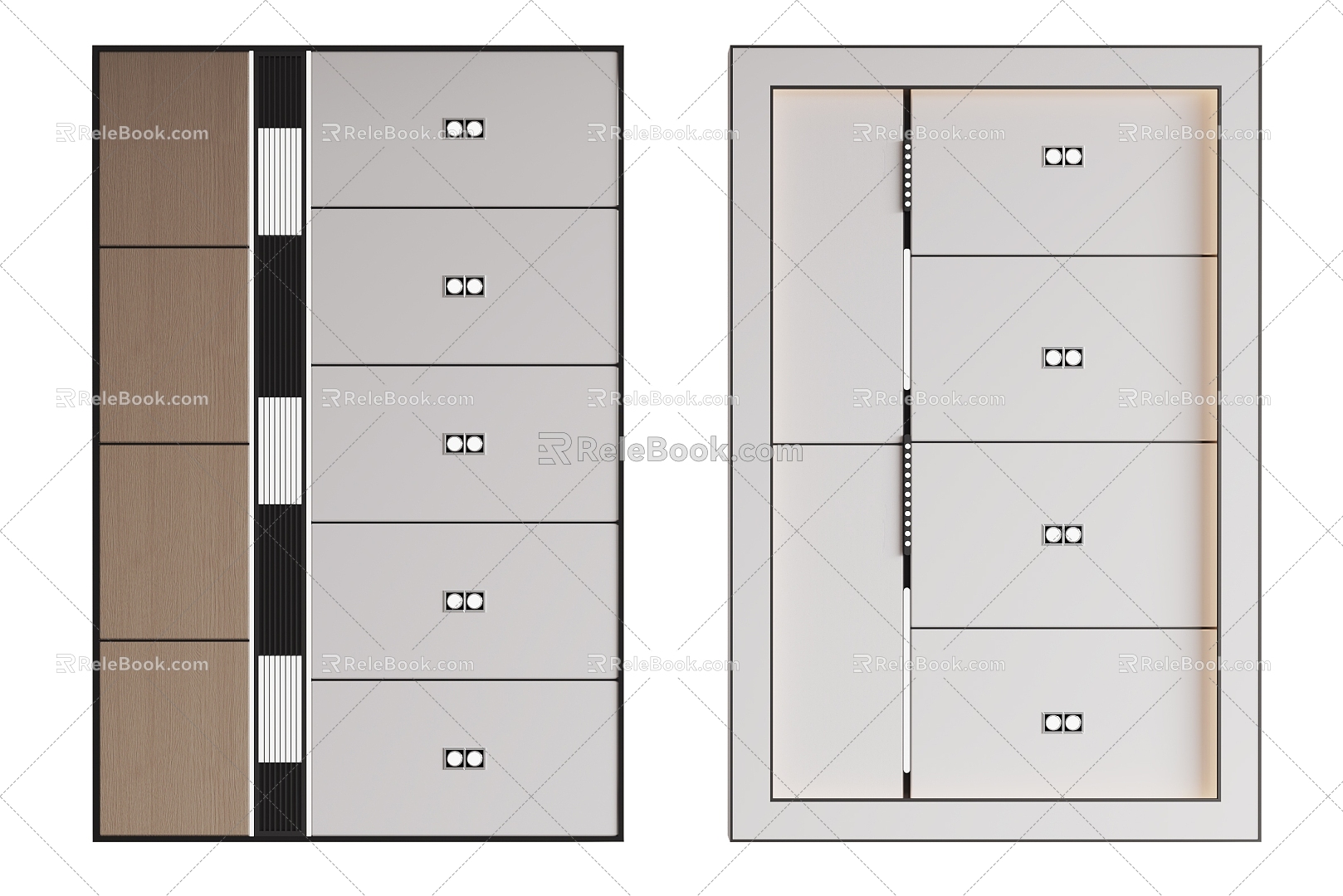 Modern Ceiling Honeycomb Ceiling 3d model