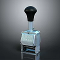 Electronic Control Device With Metal Base And Black Handle For Precision Use
