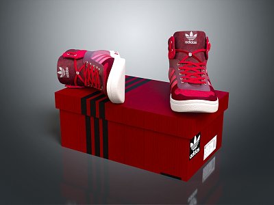 Modern Shoes Adidas Sneakers Adidas sneaker Brand Shoes Famous Shoes High-end Shoes 3d model