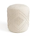 Modern sofa stool 3d model