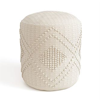 Modern sofa stool 3d model