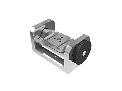 Industrial Mechanical Fixture with Precision Platform and Rotary Dial for Metal Working 3d model