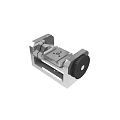 Industrial Mechanical Fixture with Precision Platform and Rotary Dial for Metal Working