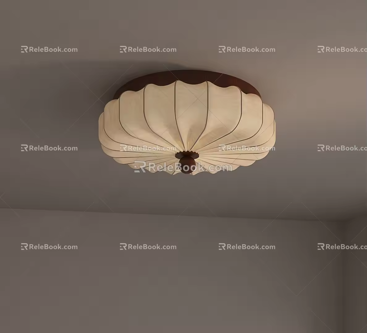 The Middle Ancient Top Lamp 3d model