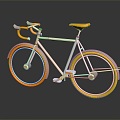 Modern Bike Cross Country Bike Sport Bike Race Bike 3d model