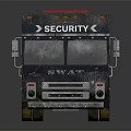 Security SWAT Functional Vehicle With Roof Emergency Lights And Logos