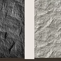 Rough Textured Background Wall Design Showcasing Dark And Light Stone Like Surfaces For Interior Spaces