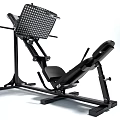Commercial Strength Training Sports Equipment With Ergonomic Seat And Black Frame