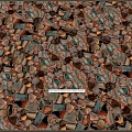 Colorful Marble Tile Components With Patterned Design And Reflective Floor Surface