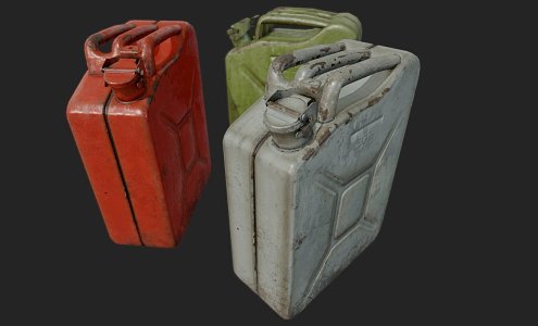 Oil drum 3d model