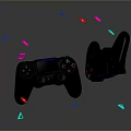 gamepad wireless gamepad game console accessories gamepad 3d model