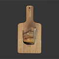 Sliced Bread On Wooden Cutting Board With Crusty Top And Natural Texture