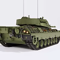 Leopard 1A5 tank 3d model