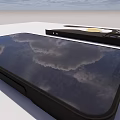 Two Smartphones With Cartoon Duck Design Case And Black Back Cover