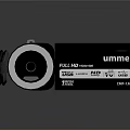 Ummie Black Full HD 16MP LED Computer Webcam With High Resolution Feature 3d model